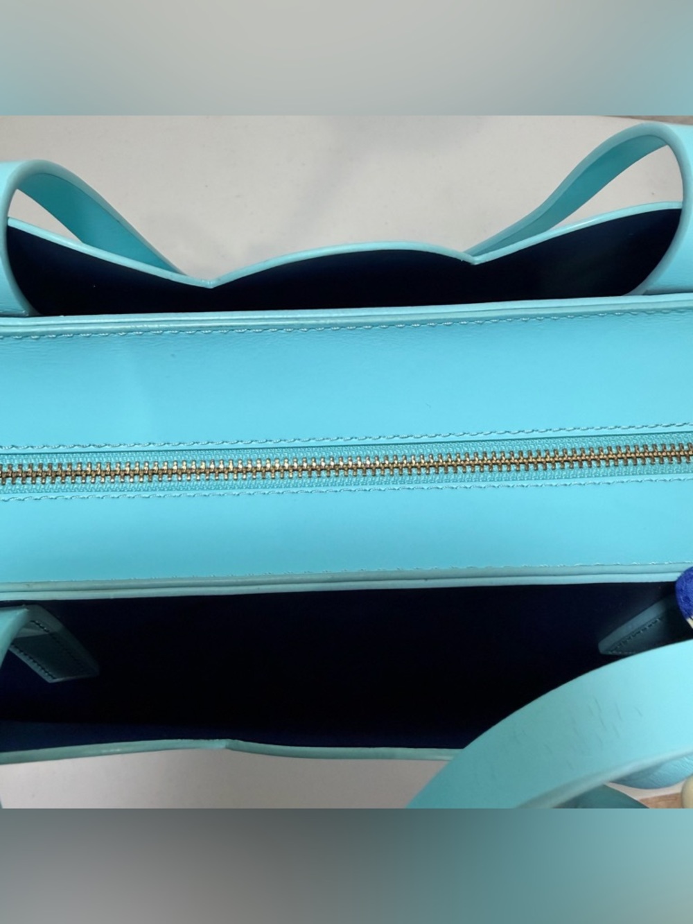 Kate Spade Magnolia Street Mina Large Scalloped Edge Tote Handbag - Picture 9 of 11
